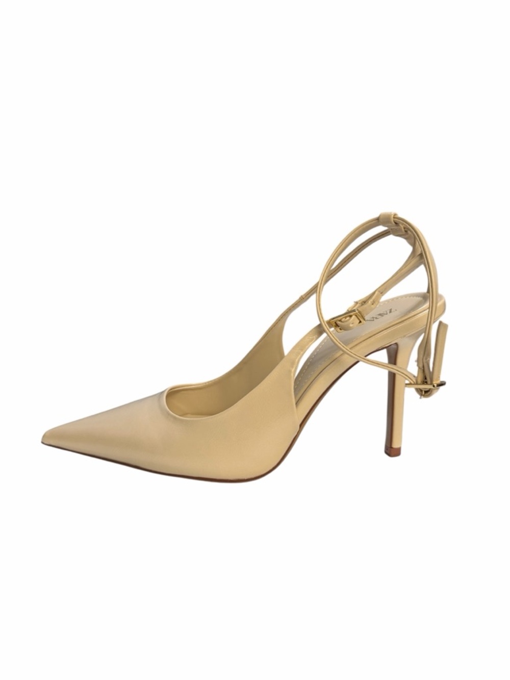 Zara Buckled Slingback Heels Size 39 - Picture 8 of 12